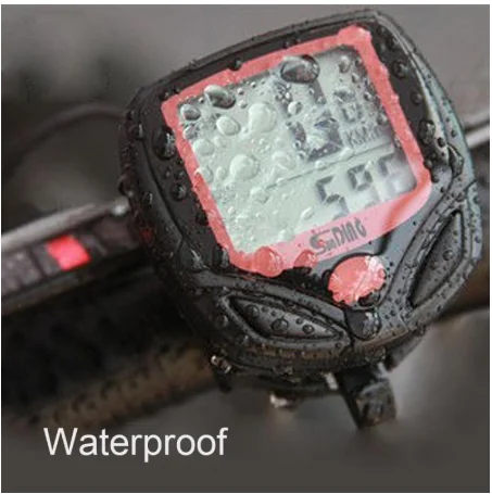 

LED Digital Rate Mileage Recording Bicycle Accessories Bicycle Computer Waterproof MTB Bike Odometer Stopwatch Speedometer