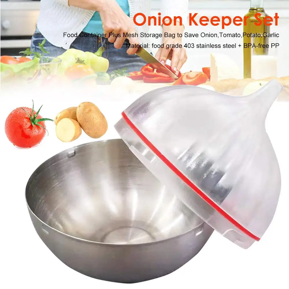 1 шт. Кухня Еда контейнер для овощей лук коробка Лук Чеснок авокадо помидоры