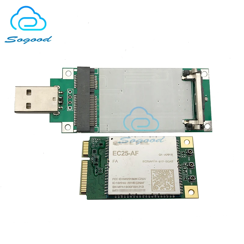 EC25 AF EC25AFFA 512 SGAS мини Pcie B2/B4/B5/B12/B13/B14/B66/B71 4G FDD LTE/TDD LTE CAT4 модуль для Северо