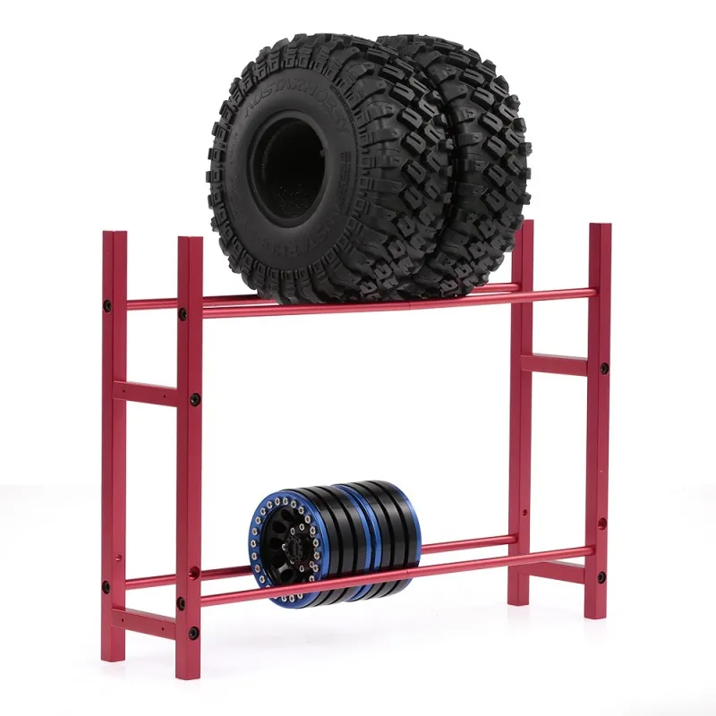 Металлический стеллаж SOJERC 1 9 дюйма для колесных ободов шин 1/10 RC Crawler Traxxas HSP Redcat RC4WD