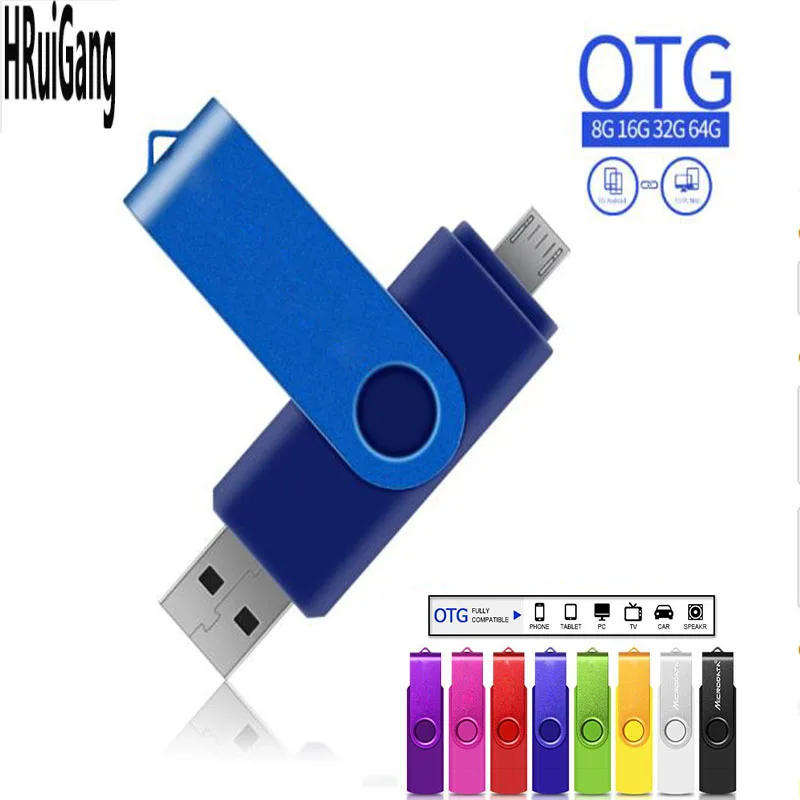 USB флеш накопитель OTG 32 ГБ 16 8 64 128 ГБ|USB флэш-накопители| |