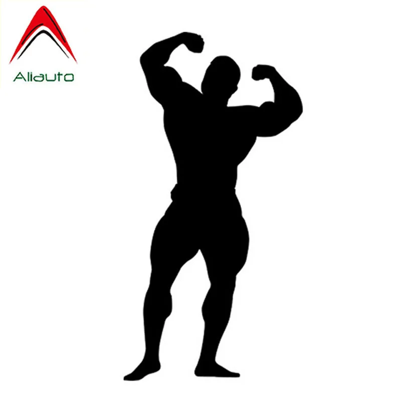 

Автомобильная наклейка Aliauto, фигурирующие бодибиллеры, сильные светоотражающие наклейки, тренировочные спортивные украшения для спортзал...
