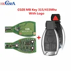 Оригинальный ключ CGDI MB для всех Benz FBS3 315433 МГц получите 1 бесплатный жетон для программатора ключей CGDI MB с удаленным чехлом и лезвием