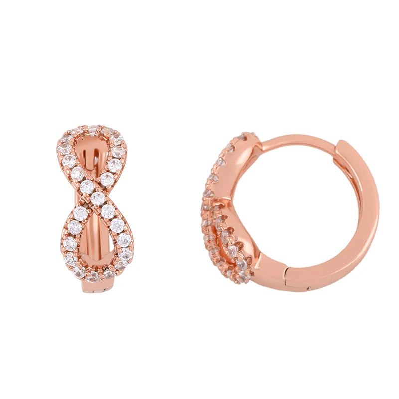 Женские серьги в виде цветка OCESRIO необычные серьги-подвески из золота 585 пробы с