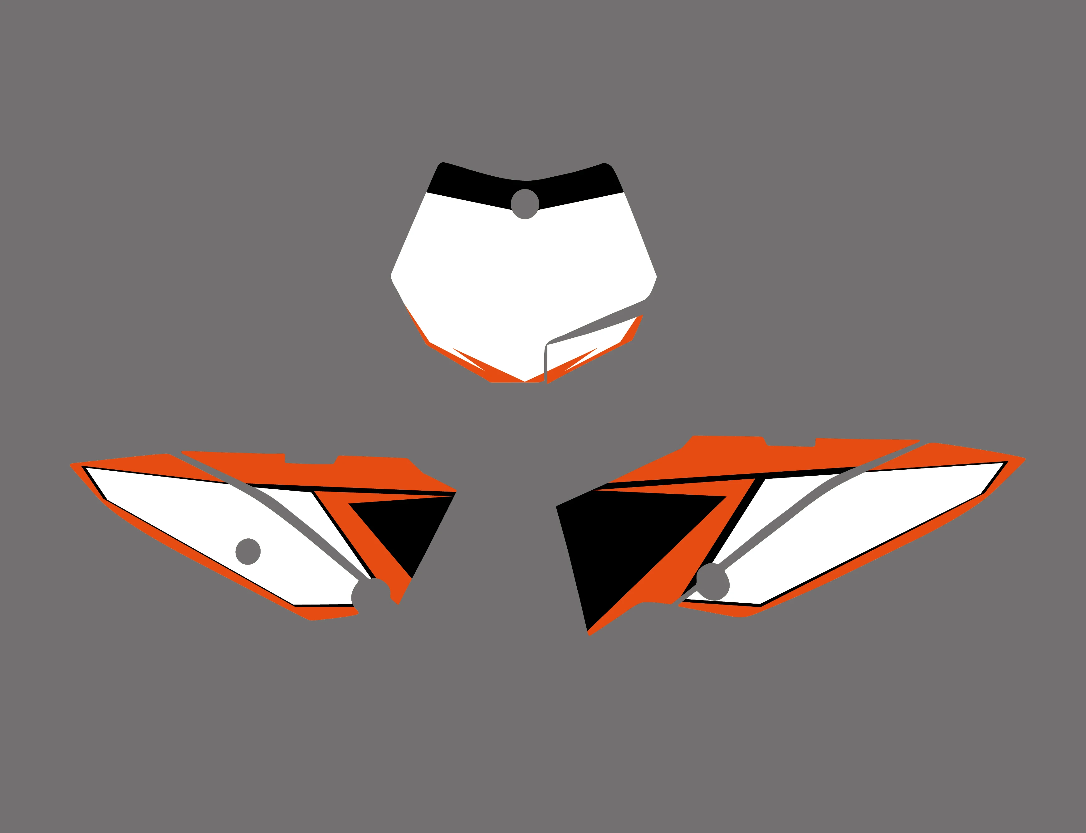 H2CNC графика и фон наклейка стикеры наборы для KTM SX 65 SX65 2009 2010 2011 2012 2013|sticker kit|team