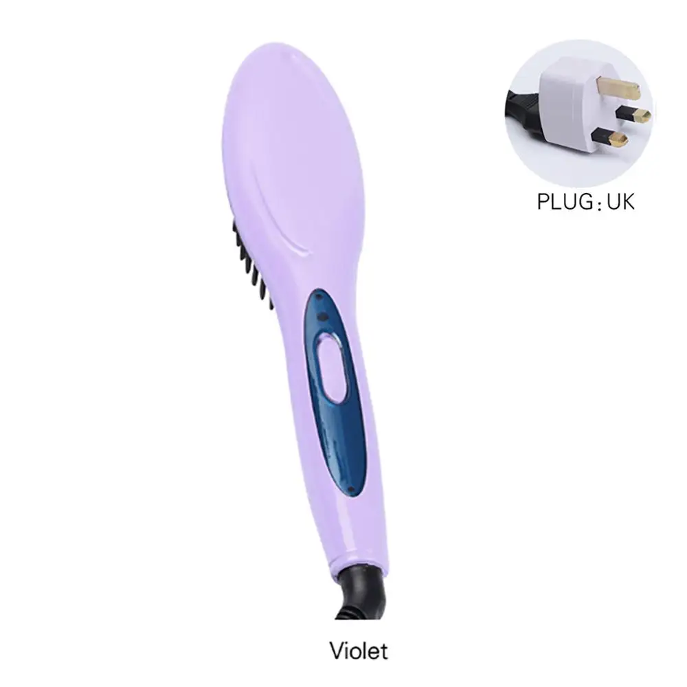 Электрическая расческа прямые волосы выпрямитель для прямых волос