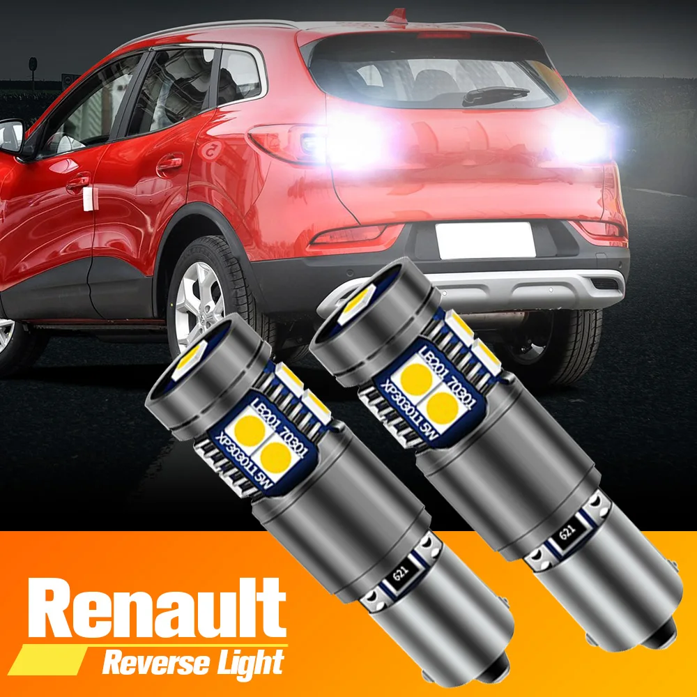 Светодиодная лампа задсветильник хода H21W BAY9S 64136 Canbus без ошибок для Renault Clio 4 2014-2018