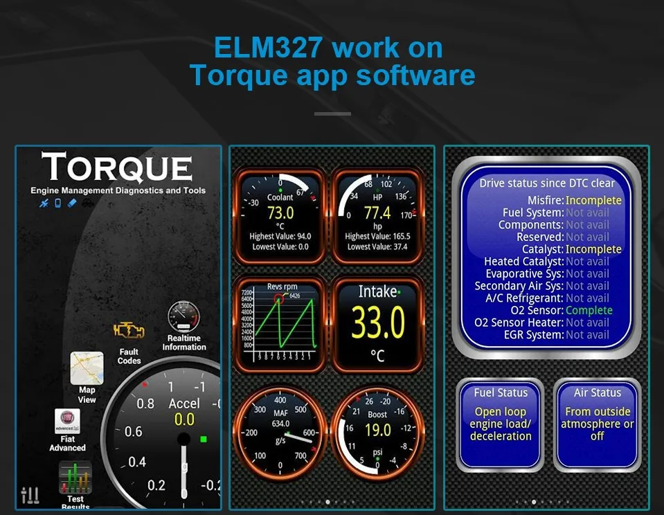Elm327 V2.1 Bluetooth-совместимый Obd2 сканер Авто Obd Eobd считыватель кодов 2 версия на русском