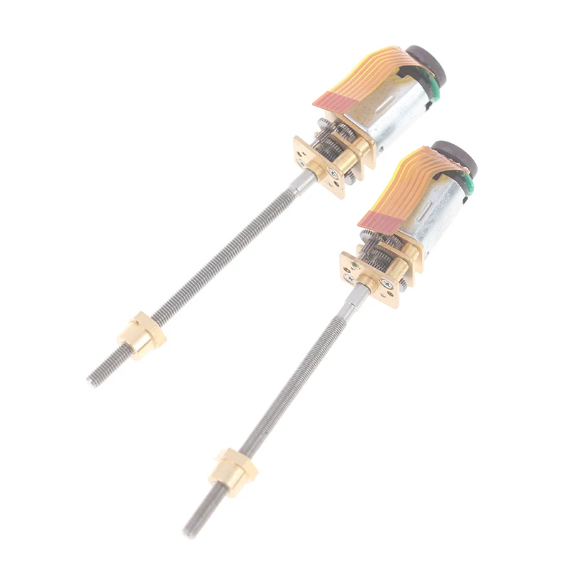 Прецизионный электромотор с длинным валом N20 редукторный двигатель CW CCW Micro DC 3 7 V |