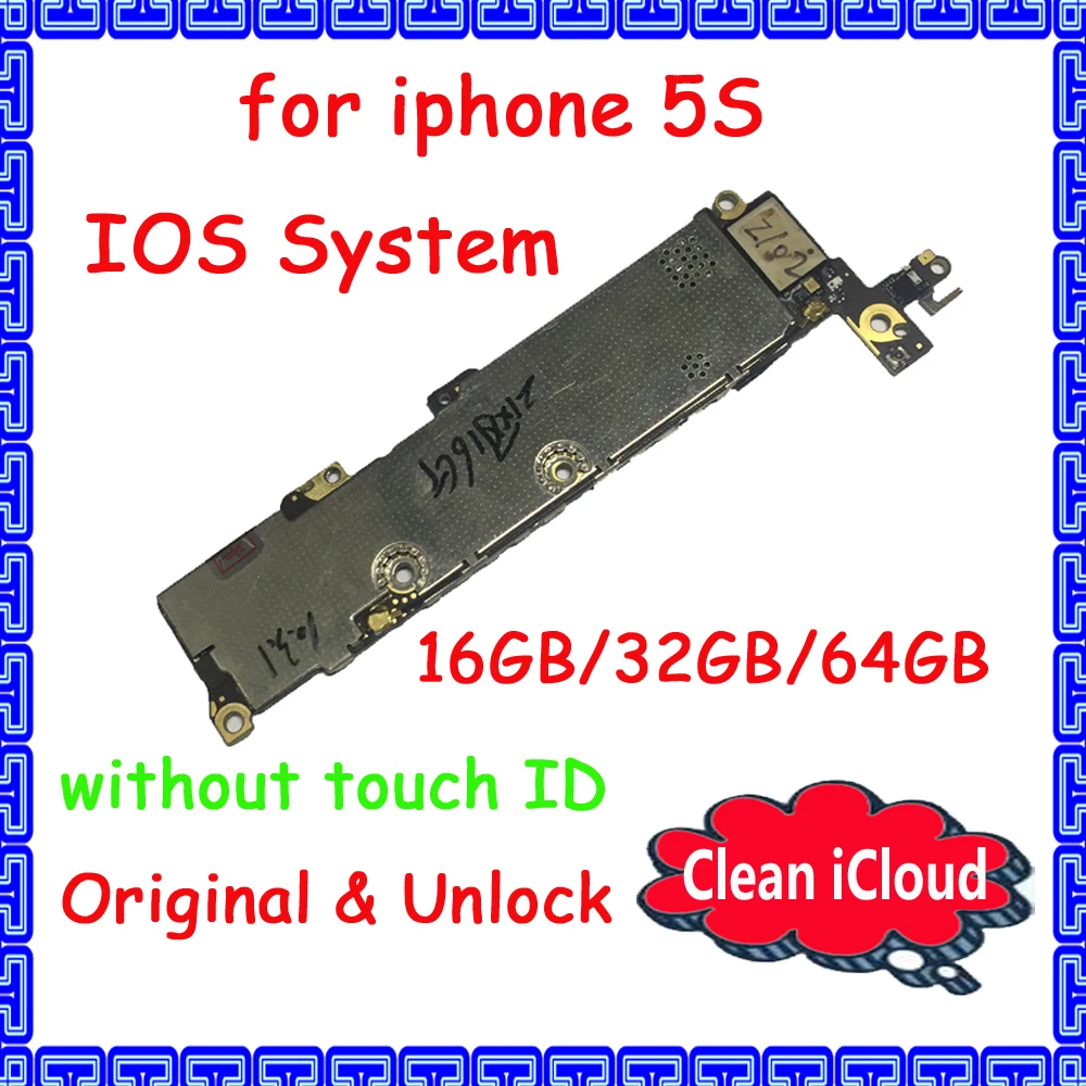 Оригинальная материнская плата Clean icloud для iphone 16 ГБ 32 64 телефон с полными чипами