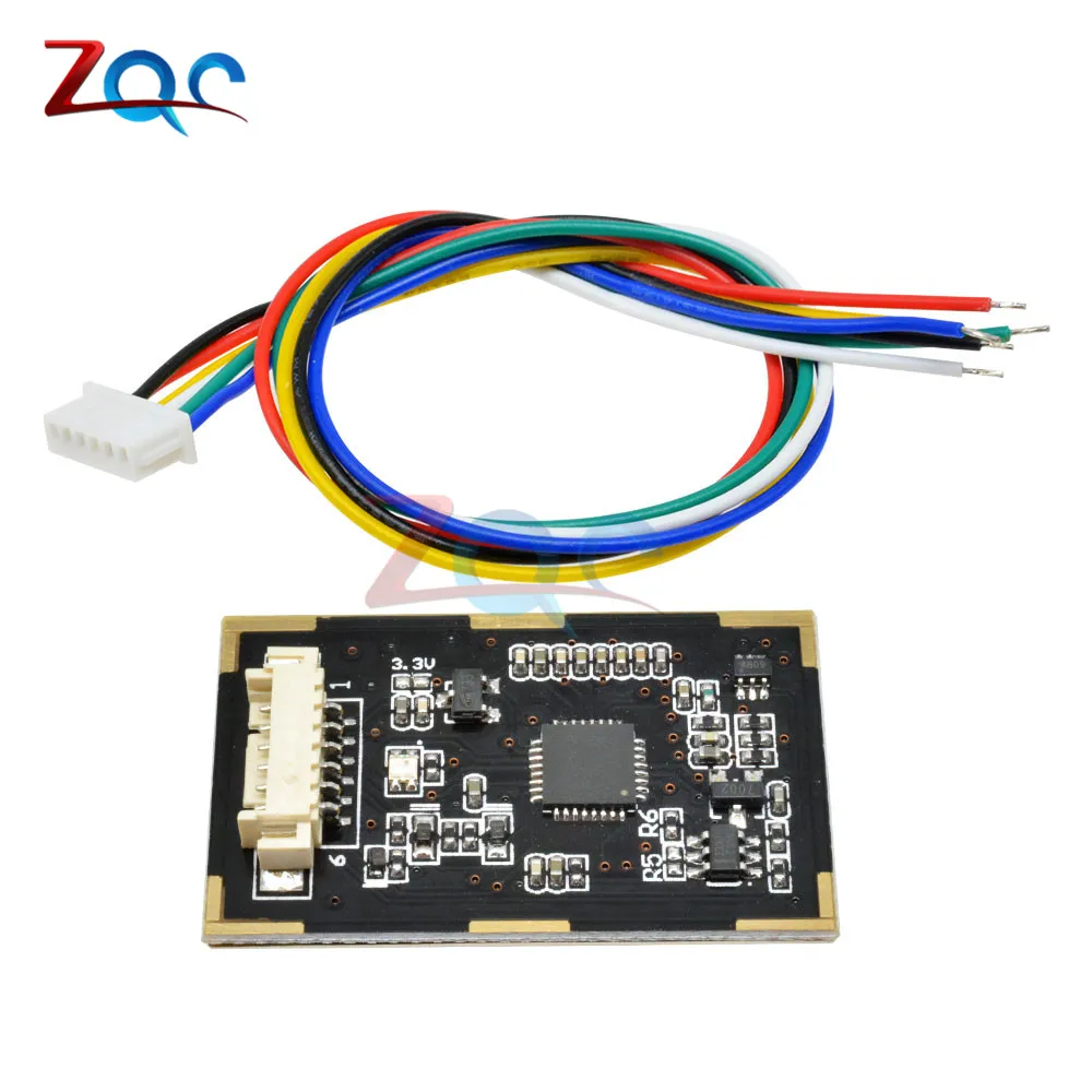 Интерфейс R300 UART емкостный датчик отпечатков пальцев ёмкостью 200 дюйма модуль