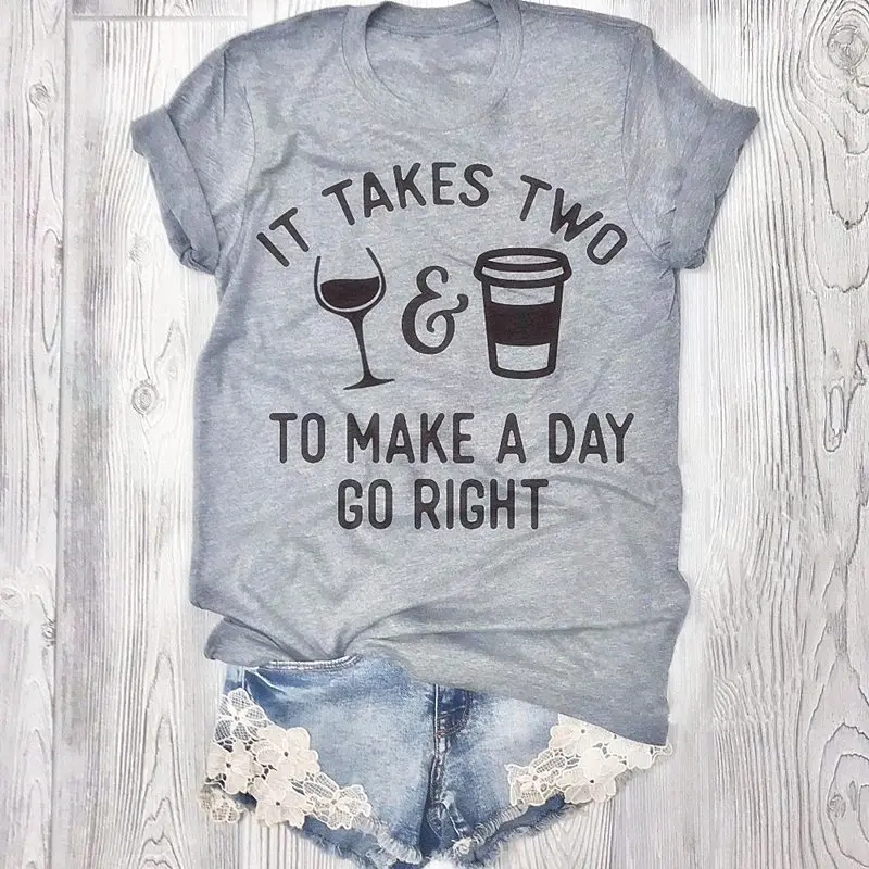 

Женская футболка с надписью «Make A Day Go Right Summer», серая мягкая хипстерская футболка с вырезом лодочкой и надписью