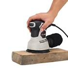 Электрическая шлифовальная машина ZHCY 200 вт для наждачной бумаги, шпатель для стен, полировка, электроинструменты, выхлопная пыль, гибридная канистра