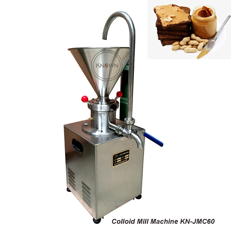 

JMC60 Automatic Sesame Peanut Grinding Machine Colloid Mill Machine Tomato Chili Crushing Maker Butter Jam Maker