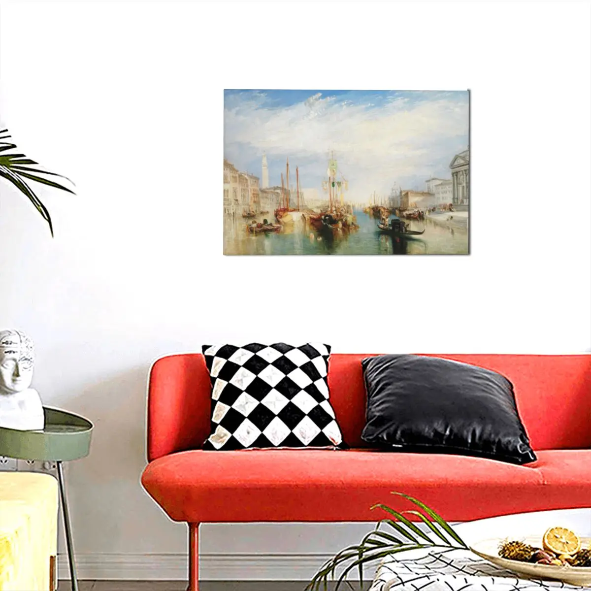 

William Turner Painting Fashion Vintage Decoration Pictures Canvas Office Room Decor