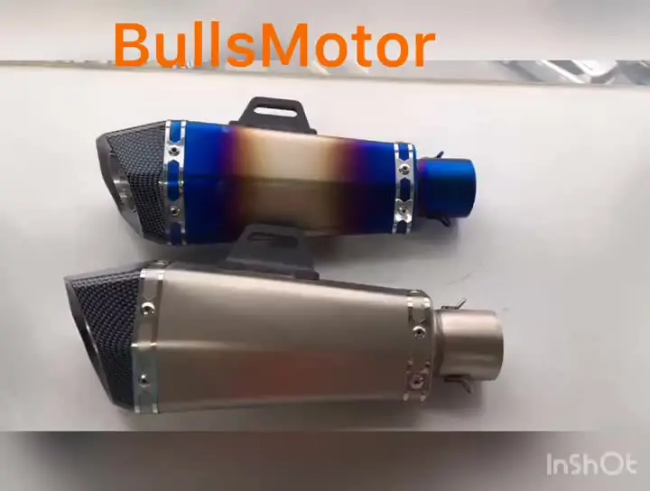 

Hot sale GP Motorcycle Exhaust Universal AK Motorbike Muffler 51mm Inlet for Honda PCX125 PCX150 R3/R25