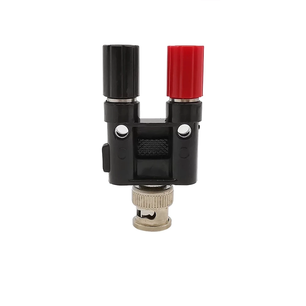 1 шт. радиочастотный коаксиальный разветвитель разъем BNC штекер 2x4 мм типа банан