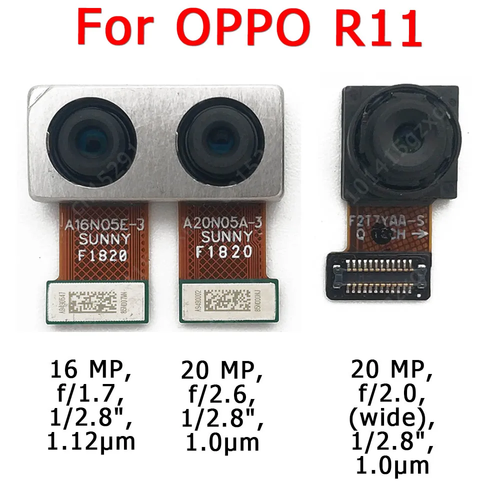 

Оригинальная передняя и задняя камера для OPPO R11