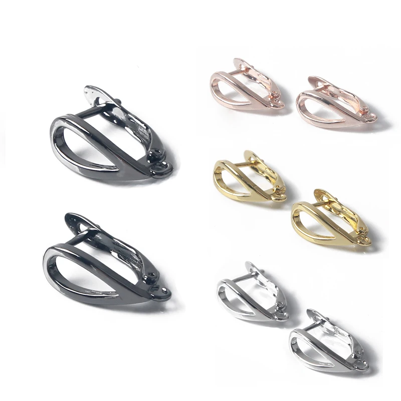 Очаровательные серьги в форме капли крючок для ушей ручной работы женщин