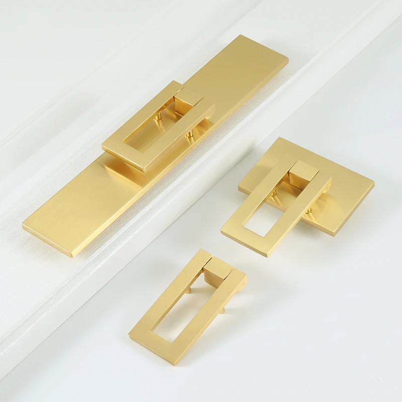 Vintage style/ Cabinet Knobs and Handles Drawer Furnitures Cupboard Wardrobe golden Knobs