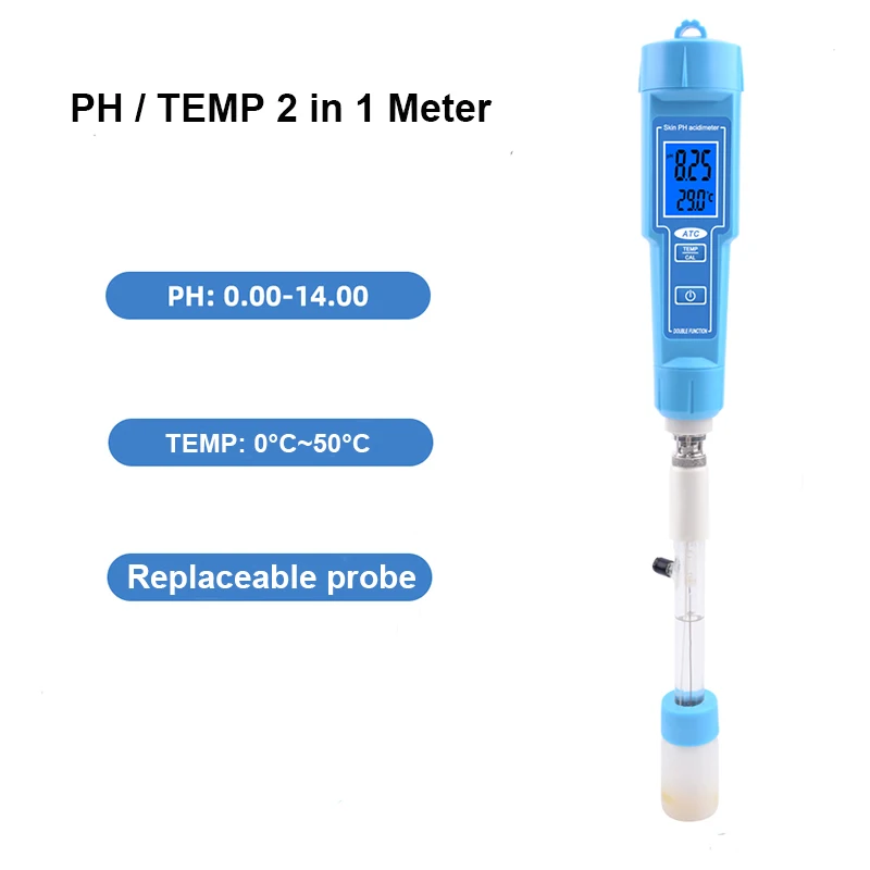 Цифровой измеритель температуры воды со сменным щупом BNC-типа тестер качества с