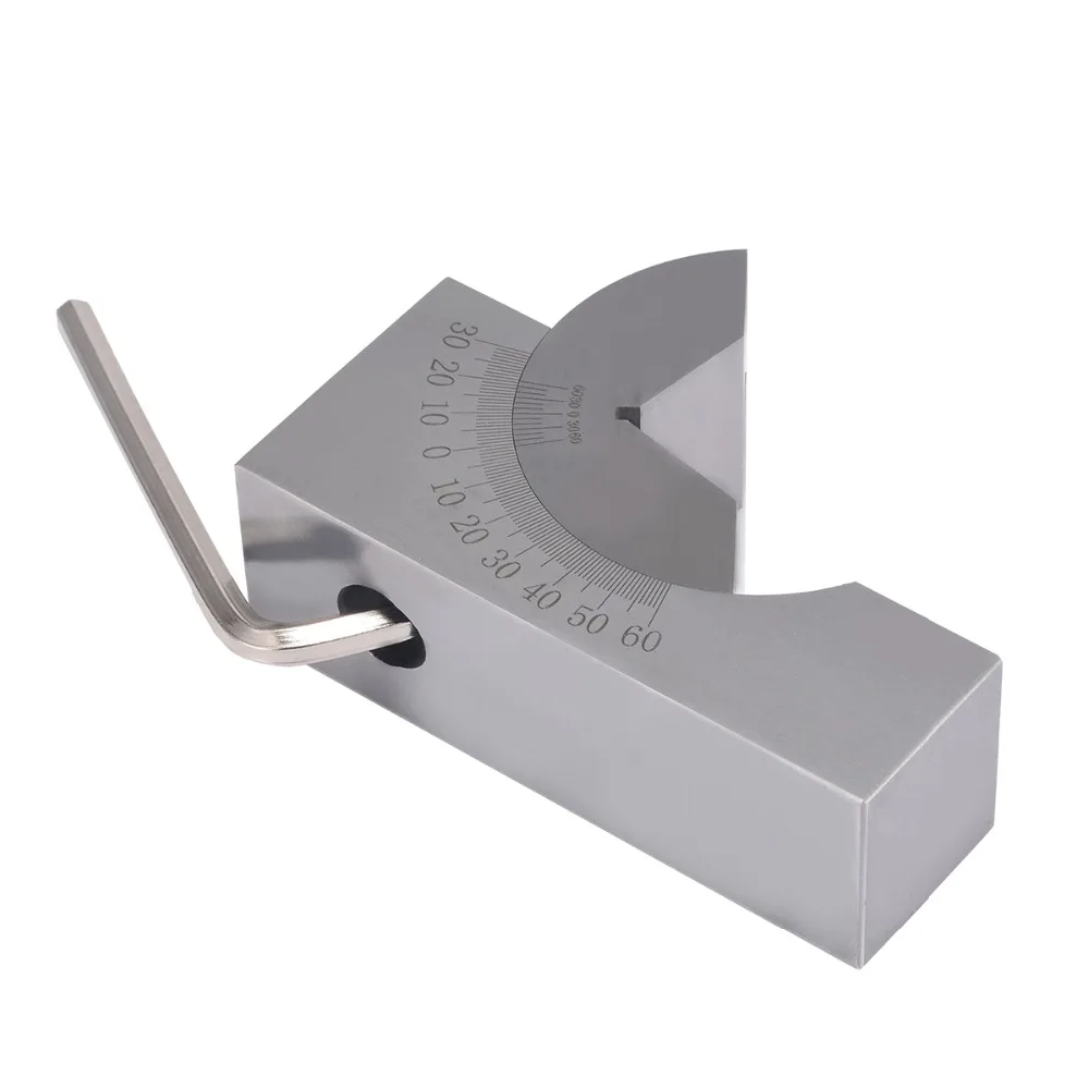 

High Quality Toolmaker Precision Gauge Micro Adjustable Angle V Block Milling Setup 0 to 60 Degree