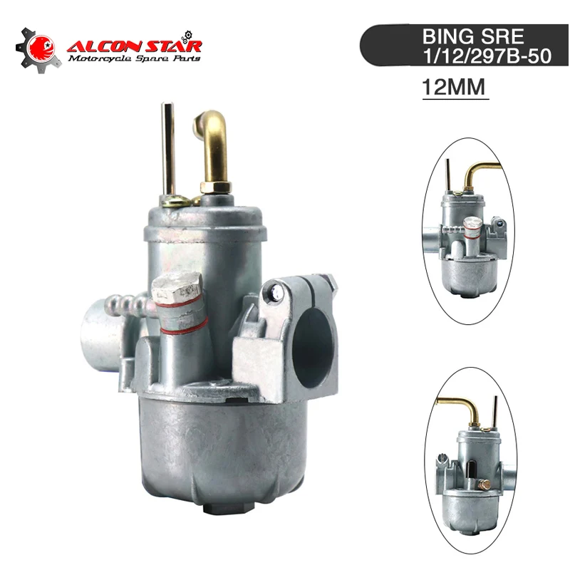 Карбюратор Alconstar 12 мм копия карбюратора Bing SRE подходит для Puch Maxi Puchs X30 Sport Sachs 503