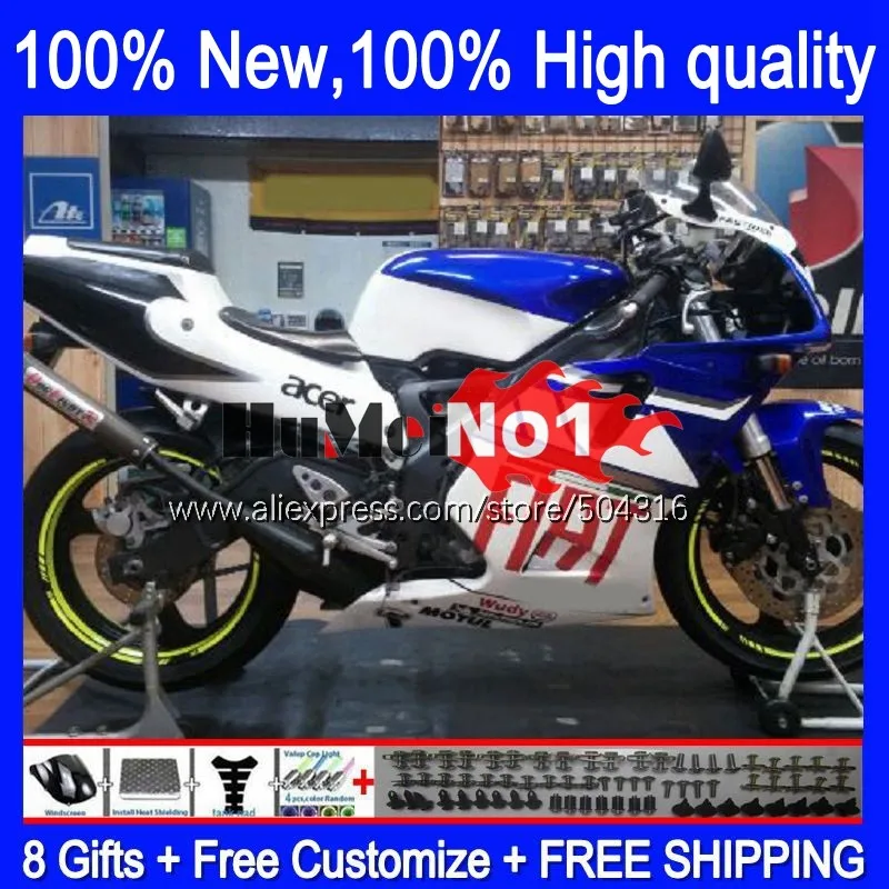 

TZR-250 For YAMAHA 3XV TZR250 TZR 250 RR 92 93 94 95 96 97 145MC.35 TZR250RR 1992 1993 1994 1995 1996 1997 Fairing white blue