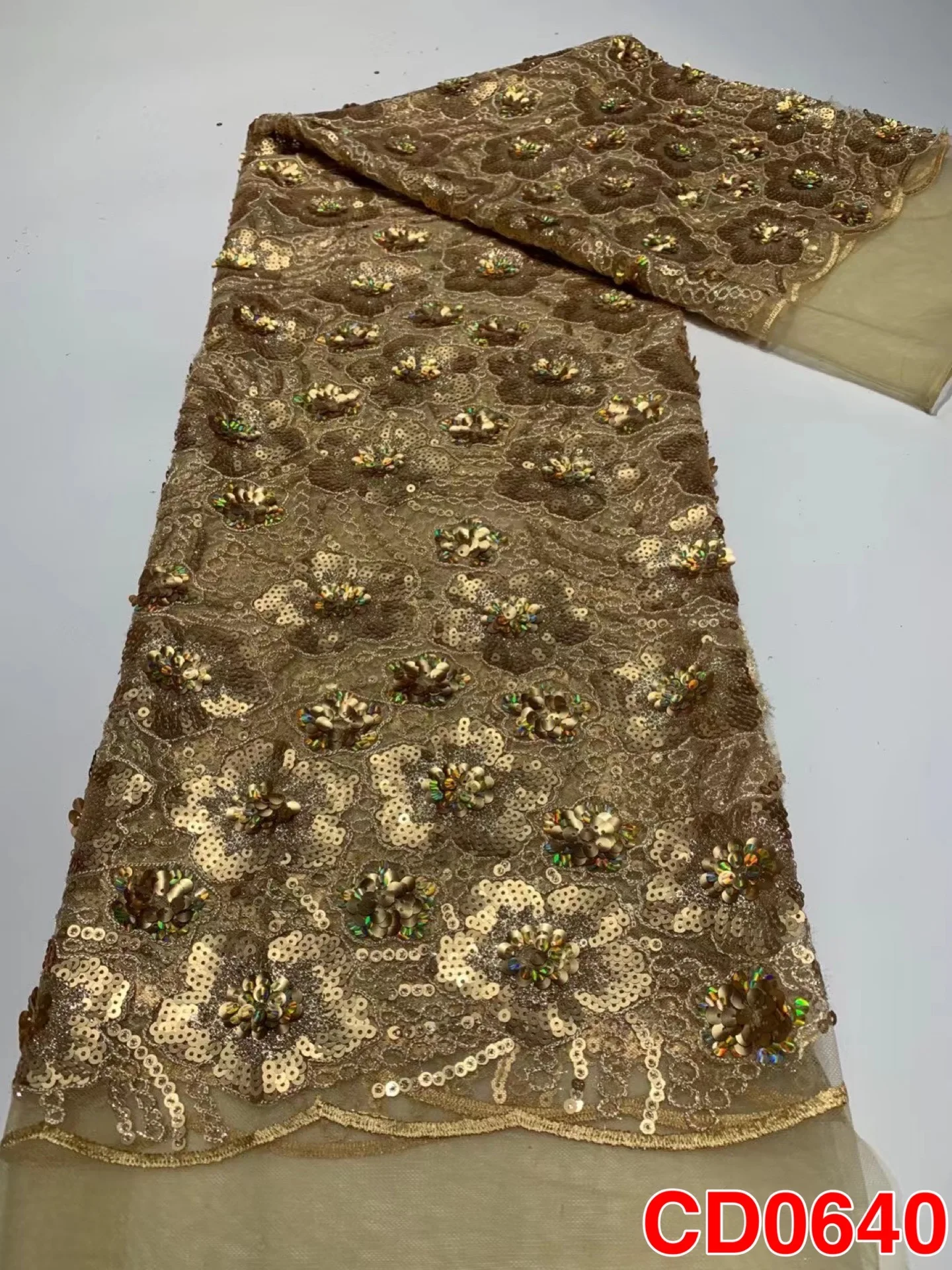 Новинка роскошные бусины из искусственной кожи французская Тюлевая кружевная