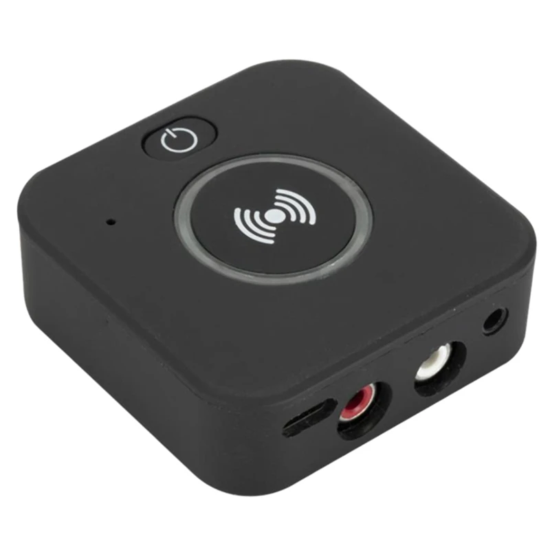

2-In-1 Mini Bt 5.0 Wireless Transmitter Receiver Music Audio Adapter with Aptx Low Latency 3.5mm Aux Jack for Tv Pc Car
