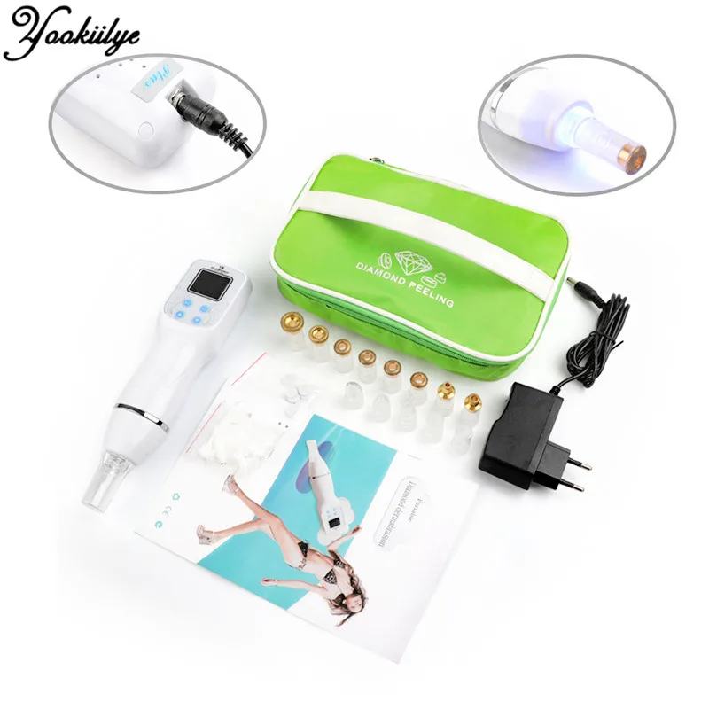 Алмазный 18 аппарат для удаления угрей микродермабразия пылесос черных точек