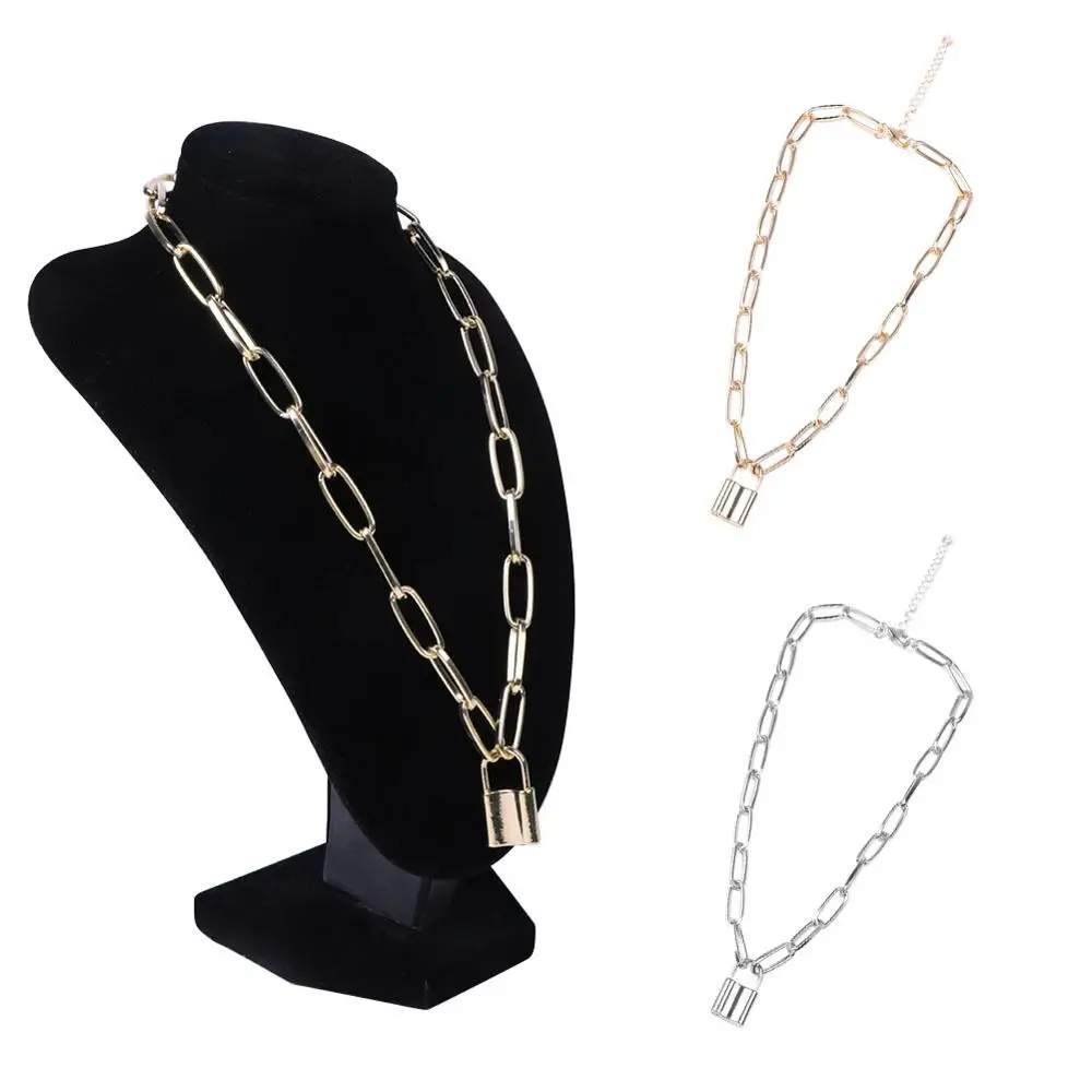 Женское Ожерелье из нержавеющей стали в стиле панк|Подвески| |