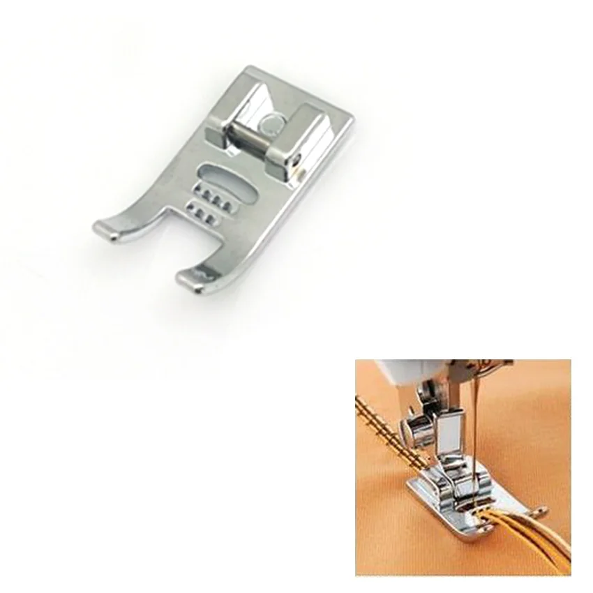 Домашняя прижимная лапка с 5 отверстиями для кординга Babylock Brother Часть # XC1962002 /9903|snap