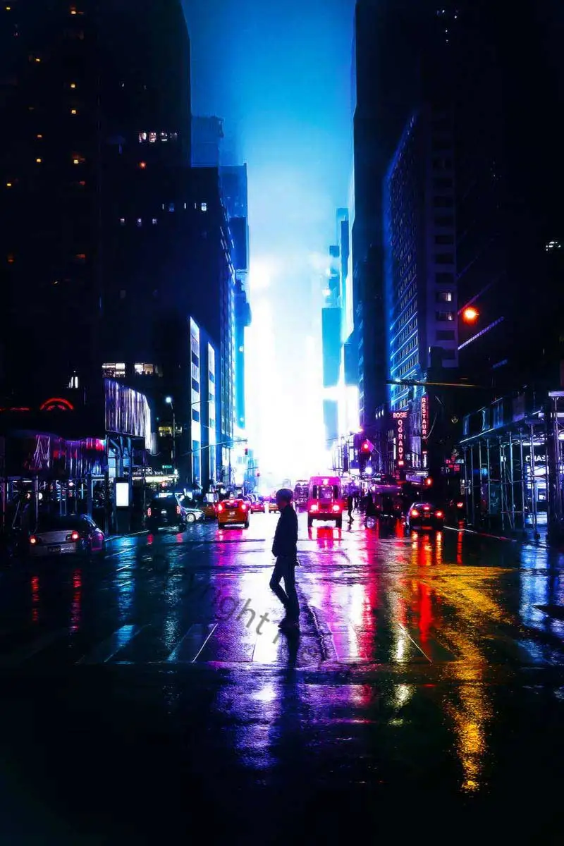 

Timesquare Crosswalk Ретро винтажная металлическая вывеска жестяная вывеска оловянные пластины Настенный декор неоновая вывеска для паба дома клуб...