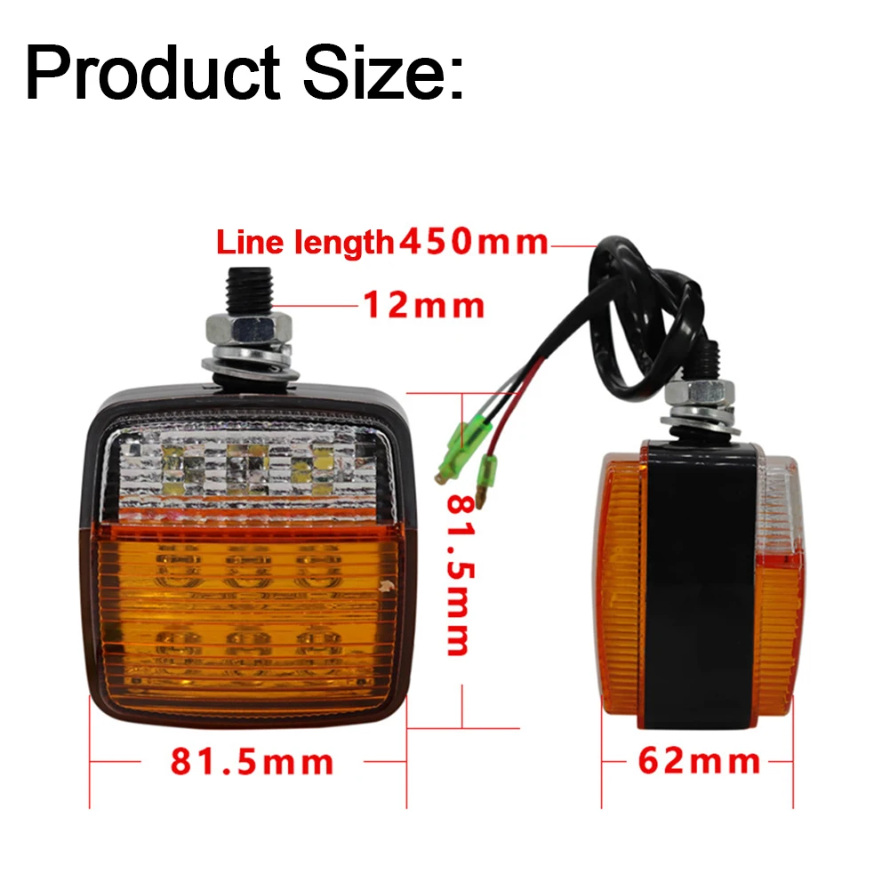 2 шт. светодиодная лампа для вилочного погрузчика 12-80 в