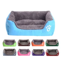 pet large dog bed warm dog house soft nest dog baskets waterproof kennel for cat puppy plus size drop shipping