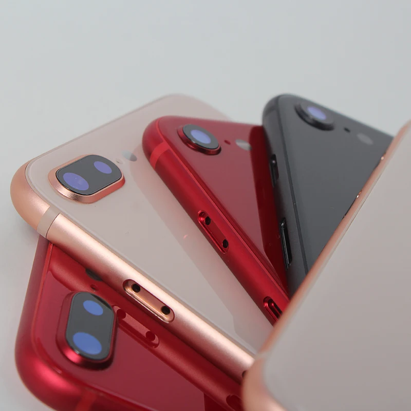 AAA Качество стеклянный корпус задняя крышка для iPhone 6 6s plus как 8 шасси Крышка