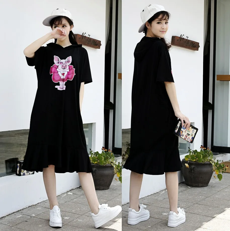 Весенне-Летнее Длинное платье для женщин размера плюс модное хлопковое