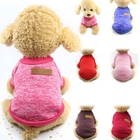 soft warm dog clothes puppy pet cat clothes sweater jacket high grade coat winter fashion classic for small dogs chihuahua xs 2x