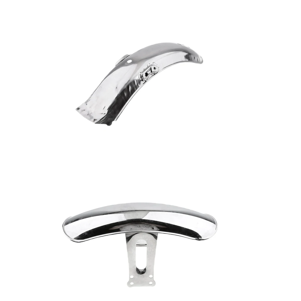 Переднее и заднее крыло мотоцикла Mudguard Mud Guard для Honda CG125 Chrome| |