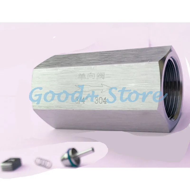 Односторонний обратный клапан с внутренней резьбой SUS304 мягкое уплотнение