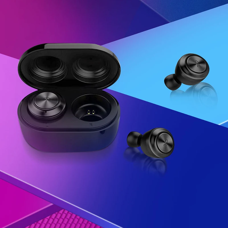 A6 спортивные наушники вкладыши TWS с беспроводной Bluetooth V5.0 микрофоном подавление