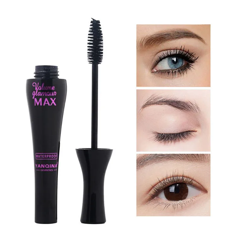 

Black Bar Belly Mascara Dense Curling Lengthening Lash Extension Lashes Brush Lasting Quick Dry No Blooming Big Eye Makeup Tool