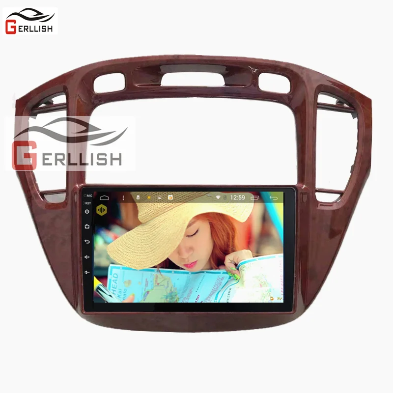 Для Toyota Highlander 2000 2001 2003 2004 2005 2006 2007 Android автомобильный мультимедийный gps-плеер аудио Радио стерео BT ст