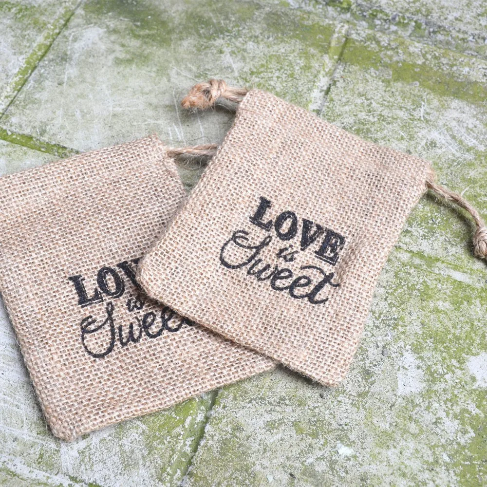 5 шт./компл. винтажная натуральная Льняная сумка с карманом в стиле ретро кофейная