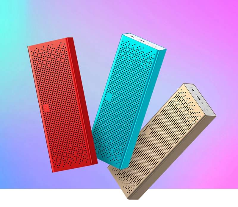 Xiaomi mi Bluetooth динамик стерео беспроводной mi ni портативный металлический AUX Входной динамик музыкальный mp3-плеер