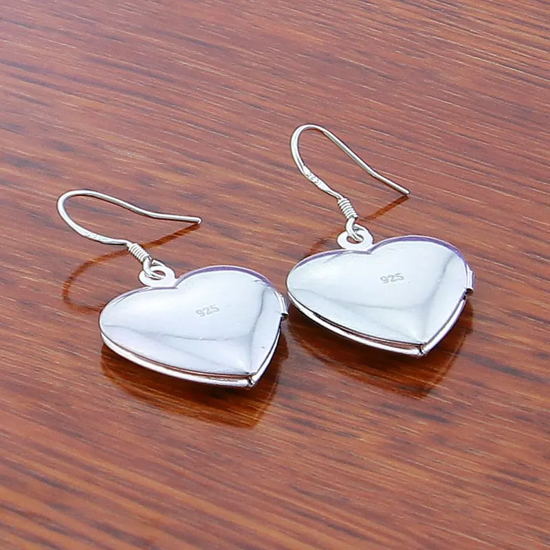 

New Arrival Simple Design Love Heart Female Earring 2 Sizes Cute Jewelry High quality Earrings For lady Girls Free shipping