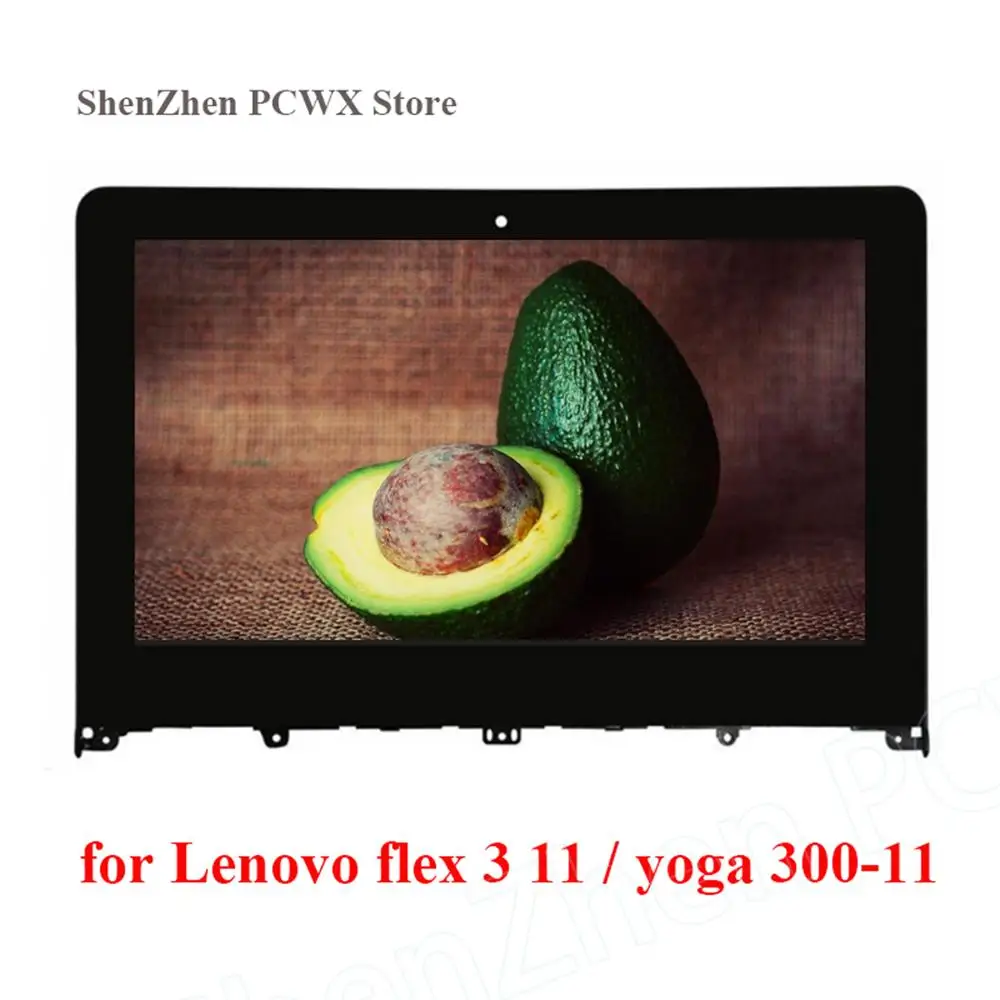 11.6&quot LCD Laptop Touch Screen Assembly for lenovo ideapad yoga 330 330-11 flex 3 11 330-11IBY 300-11IGM 1366*768 | Компьютеры и