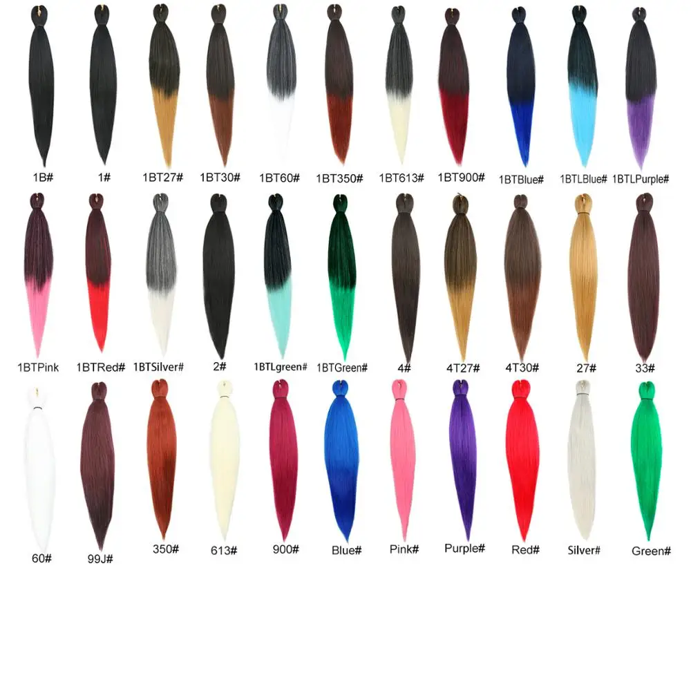 

AZQUEEN 22inch 100g Crochet Braid Hair Synthetic Ombre EZ Braiding Extension Jumbo Braids For Women