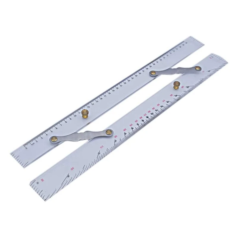 

Marine Ruler Parallel Ruler Nautical Charts Parallel Ruler Cartography Points to Pull the Parallel Ruler 450 MM